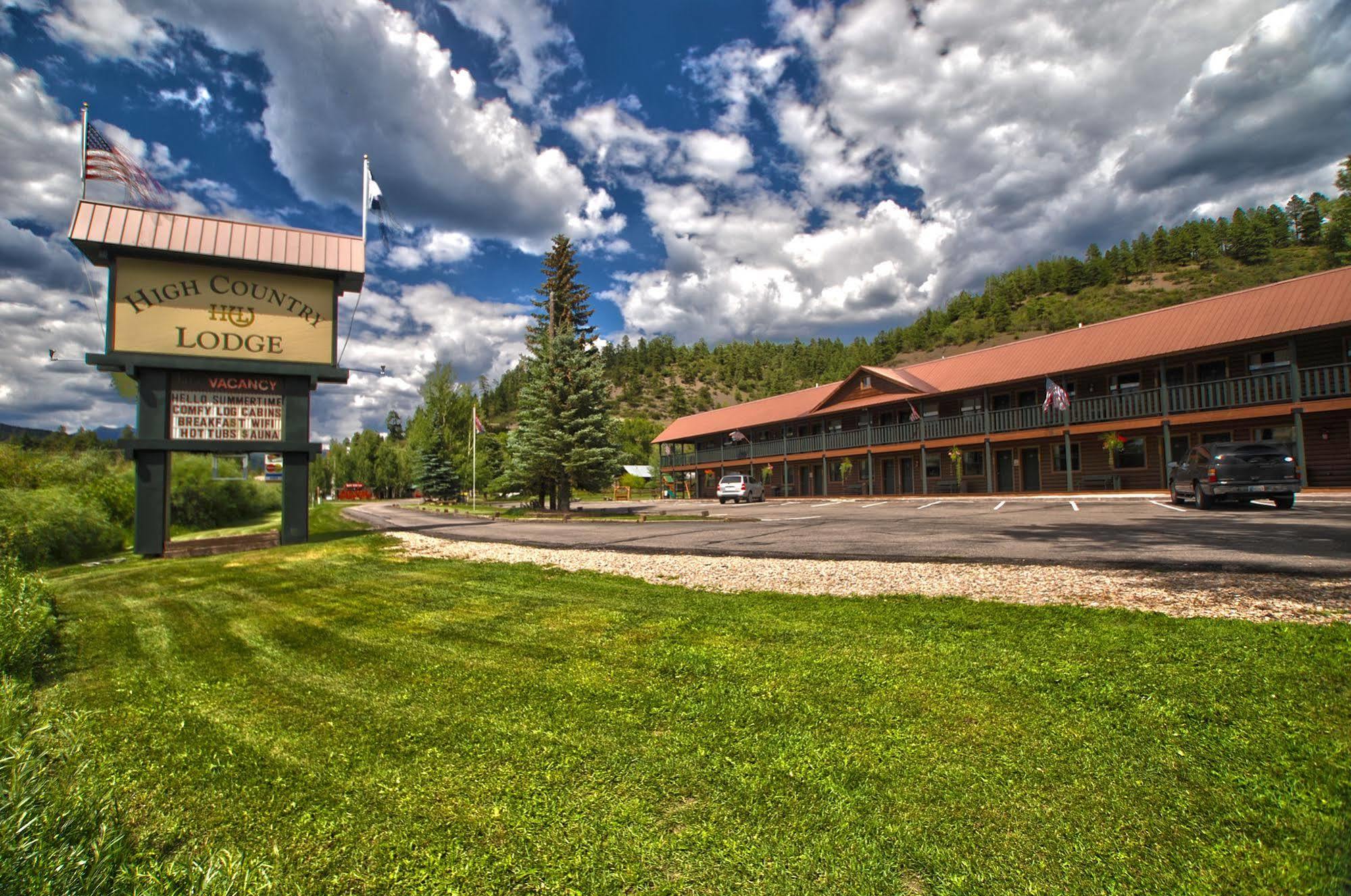 High Country Lodge And Cabins Pagosa Springs Exteriér fotografie